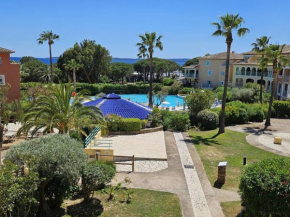 Bel appartement T2 climatisé avec vue mer, à 100m des commerces et de la plage, piscine et parking inclus - FR-1-768-88